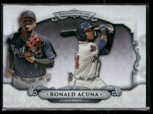 2018 Bowman #BS-RA Ronald Acuna Bowman Sterling Continuity - Picture 1 of 2