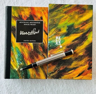 Шариковая ручка Montblanc Marcel Proust ограниченный выпуск серебро 925 - Изображение 1 из 4