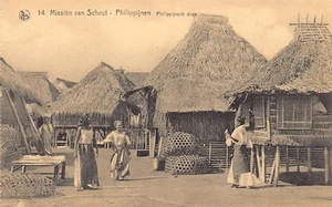 Filipinas - Pueblo filipino - Ed. Misiones de Scheut, Bélgica - Imagen 1 de 2