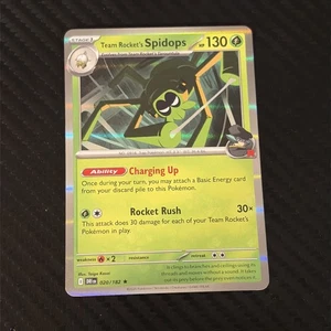 Team Rocket's Spidops 020/182 Sv10: Destined Rivals Holo Rare - Picture 1 of 2