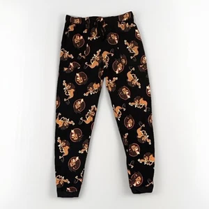Disney Der König der Löwen Scar Lounge Hose, Beinbündchen, Herren, schwarz, Gr. Small, neu - Bild 1 von 5