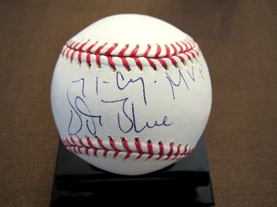 VIDA BLUE 71 CY MVP OAKLAND ATLETISMO FIRMADO AUTO OML BÉISBOL JSA BELLEZA Foto 1 de 3