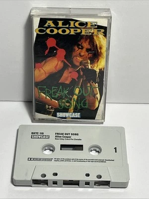 Rare Alice Cooper Freak Out Song Cassette, 1984 Showcase SHTC 115 - VGC Foto 1 de 4