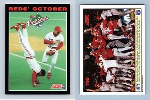 Reds' October #795 Score 1991 Baseball Trading Card - Picture 1 of 1