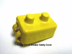 Vulcan Yellow Shortstop Circuit Breaker Safety Protection Boot Cover Made In USA - Picture 1 of 3