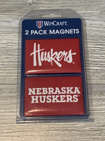 Winceaft Nebraska Huskers NCAA Magnets 2 Pack Cover