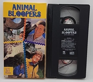 Animal Bloopers with Jack Hanna VHS 1994 Animal Nature Documentary Classic Film - Picture 1 of 3