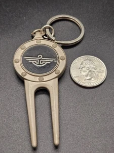 Golfaide Divot Repair Tool Keychain Basset Dockers collectible - good one - Picture 1 of 3
