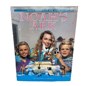 Artesanía de madera divertida para niños Arca de Noé paleta palo artes y manualidades proyectos de colección - Imagen 1 de 5