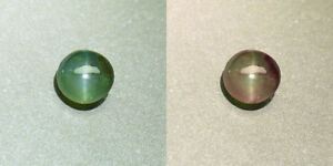 Alexandrite Silver Ray Cat's Eye Unheated / Untreated  1.70 ct. Certified(00518)