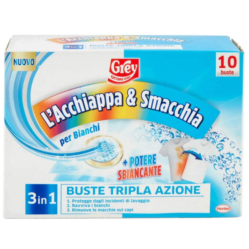 Grey Acchiappa e Smacchia per Bianchi Bustine - 10pz