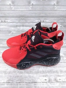 Zapatillas de baloncesto Adidas D Rose 773 2020 J FW8788 690 negro escarlata/rojo talla 7 de EE. UU. - Imagen 1 de 7