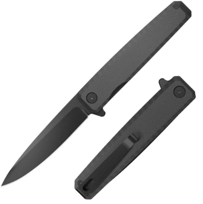 Outdoor Edge Peleus Linerlock Folding Knife 3.3" 8Cr13MoV Steel Blade G10 Handle - Image 1 of 3