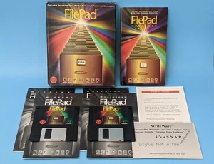 Apple Newton FilePad (IN BOX): 3.5” Disks Macintosh & Windows / Software 1994 - Picture 1 of 24