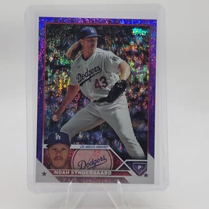 2023 Topps Update #US150 Noah Syndergaard Purple Foil #/799 - Picture 1 of 2