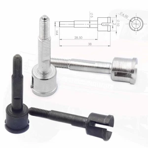 2x RC Radachse für 08064 HSP Wheel Axle 1:10 - Bild 1 von 4