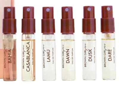 Frasco spray de prueba Brown Girl Jane edp 2 ml LAMU ELIGE aroma del menú / ELIGE Foto 1 de 2