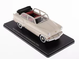Opel Olympia Rekord Cabrio berlina 1954 - 1:24 Hachette auto pressofusa OP018 - Foto 1 di 3