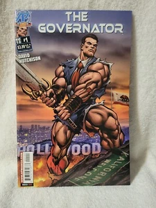THE GOVERNATOR #1 NM Schwarzenegger HTF Rare 1st App Conan Antarctic Press - Picture 1 of 4