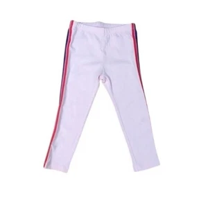 Gymboree Girls Leggings Size 3T NWT Pink Striped Soft Cotton Stretch - Picture 1 of 5