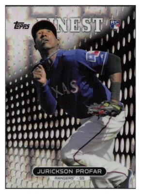 G316 JURICKSON PROFAR RC 2013 TOPPS FINEST XFRACTOR #62 TEXAS RANGERS - Image 1 of 2