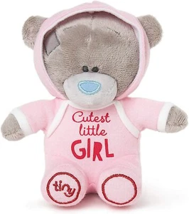 Me to You Linda Niña Rosa Bebé Crecer Empujar Oso Pequeño Tatty Peluche Bebé Regalo - Imagen 1 de 5