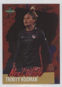 2021 Parkside NWSL Vol 2 Next Wave Red /2000 Trinity Rodman #NW19 Rookie RC