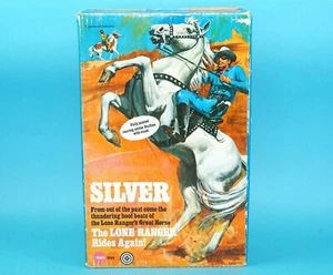 LONE RANGER SILVER HORSE 100% COMPLETE BOXED UK BOX 1973 GABRIEL MARX - Bild 1 von 11
