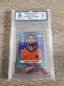 Pegatina Panini Cody Gakpo MGC 7 Copa Mundial de la FIFA Qatar 2022 graduada 2022 - Imagen 1 de 6
