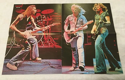  Status Quo 1977 Live - Sweden Swedish Poster Magazine 1970s - Image 1 of 4