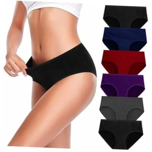 No Show Womens Underwear Cotton Low Rise Breathable X-Large Multi-a-6 Pack - Picture 1 of 7
