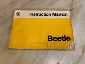 VW BEETLE 1200 1200L 1600 INSTRUCTION HANDBOOK MANUAL 1975 1976 - Picture 1 of 1