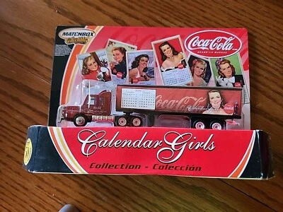 Coca-Cola Calendar Girls Collection Truck November December  - Image 1 of 3