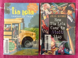 The Tia Lola Stories Ser.: How Tia Lola Julia Alvarez Book Lot x 2 - Imagen 1 de 6