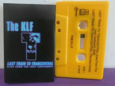 The KLF Last Train To Trancentral 1991 AUSTRALIAN CASSETTE TAPE Ltd Edition - Image 1 of 2