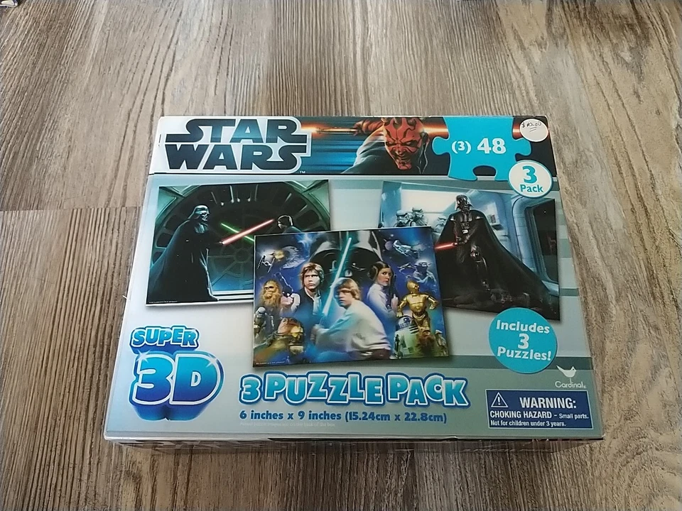 Star Wars Super 3d Puzzle 48 Piezas 3 Puzzles  Foto 1 de 4