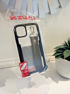 Brand New Clear Carbon Fiber Design Armor Case for iPhone 11 Pro Max - Picture 1 of 4
