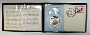 1970 Franklin Mint United Nations World Youth Assembly Commem.925 Sterling Medal - Picture 1 of 9