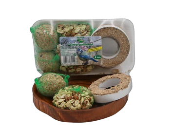 Anhaltiner Mischsortiment 6tlg Wildvogelfutter ganzjährig Rindertalg Energiereic - Bild 1 von 3