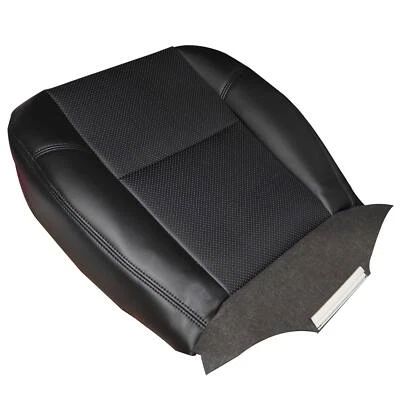 For 2007-2014 Cadillac Escalade Driver Side Bottom Leather Seat Cover Black US - Image 1 of 4