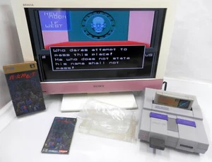 Shin Magami Tensei Super Famicom - Modificato in Inglese - SNES Retro RPG - Foto 1 di 8