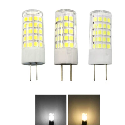 G4/G8/GY6.35 Led Light Bulb 5W 64-2835 SMD Lamp 110V / 220V / 12V Ceramics Light - Image 1 of 4