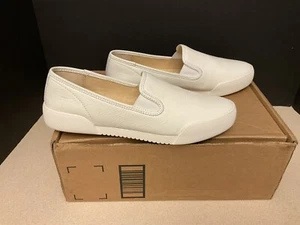 New! Womens Frye Mia White Leather Slip On Comfort Shoes. Size 8M. Nice Shoes!!! - Picture 1 of 10