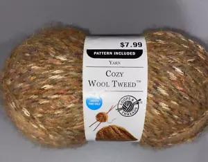 Loops & Threads kuschelige Wolle Tweed Garn Farbe Zimt Knäuel 418 Yards Posten 202105 - Bild 1 von 4