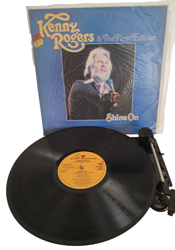 KENNY ROGERS & THE FIRST EDITION - SHINE ON VINYL LP REPRISE 1980 MINT £10.69 - Image 1 of 2