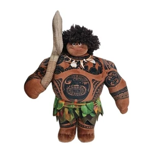 Disney Disneyland Moana Maui 16" Large Plush With Hook Demigod - Picture 1 of 4