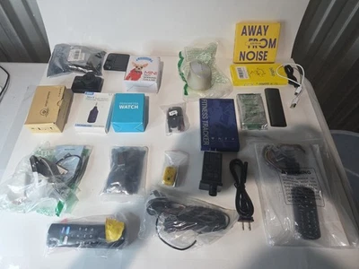 20x assorted amazon Wholesale Lot  electronics, accessories all As-is (EE) - Image 1 of 4