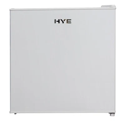 HYE Mini Fridge 46 Litre Table Top Quiet Drinks Fridge - White RF01MBF46W23 - Image 1 of 4