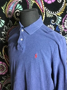 Ralph Lauren Poloshirt Erwachsene L Large Pony Rugby Piqué Baumwolle Herren Neu ohne Etikett - Bild 1 von 5