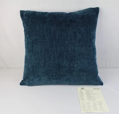 TOSS by Daniel Stuart Studio Karvina Square Down Fill Pillow – Denim – 22” x 22" - Image 1 of 4